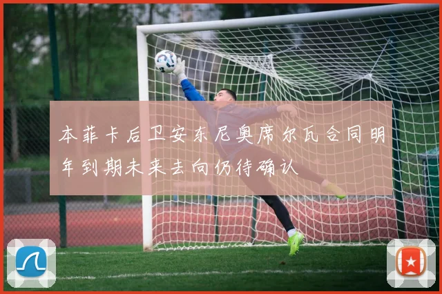 本菲卡后卫安东尼奥席尔瓦合同明年到期未来去向仍待确认