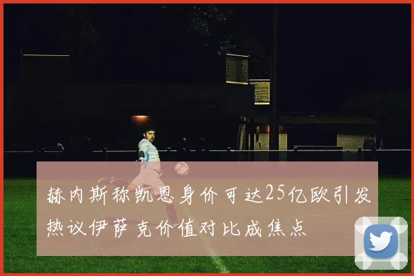 赫内斯称凯恩身价可达25亿欧引发热议伊萨克价值对比成焦点